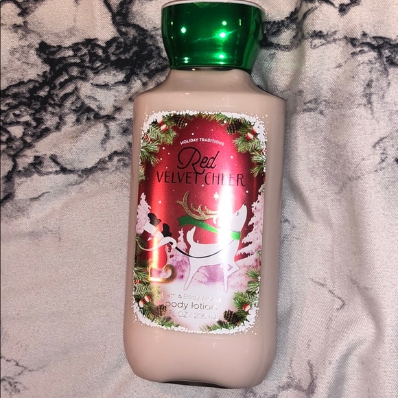 Bath & Body Works Other - Red Velvet Cheer Body Lotion